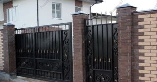 Купить распашные ворота кованные Троицк, цена от 4824 руб.